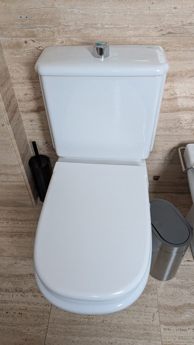 Pack Casa de Banho Roca: Sanita Compacta + Bidé com Torneira – Impecáv