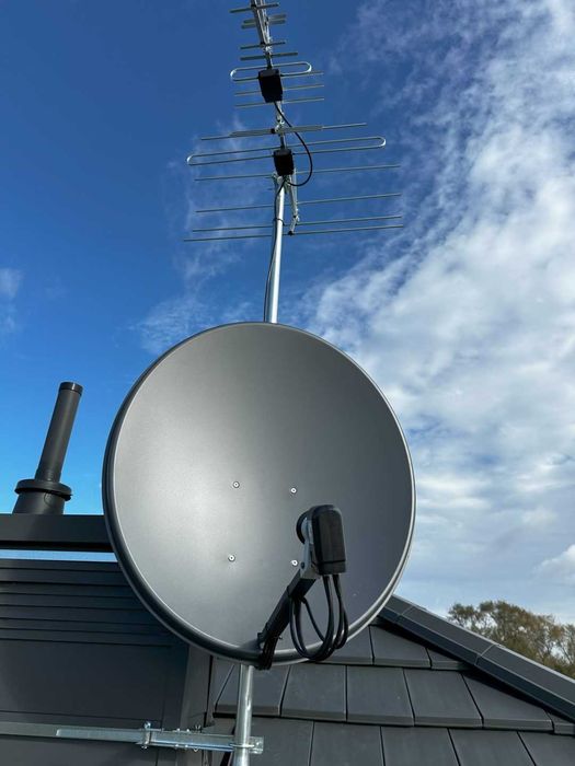Montaż anten satelitarnych i naziemnych DVB-T2, Ustawianie anten