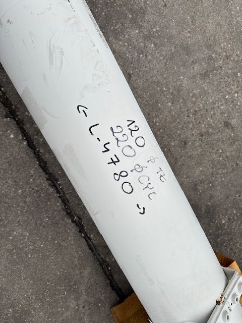 wiertnica siłownik hydrauliczny długi bauer