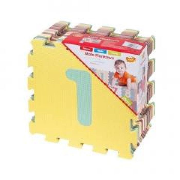 Mata piankowa pastelowa Cyfry Smily Play