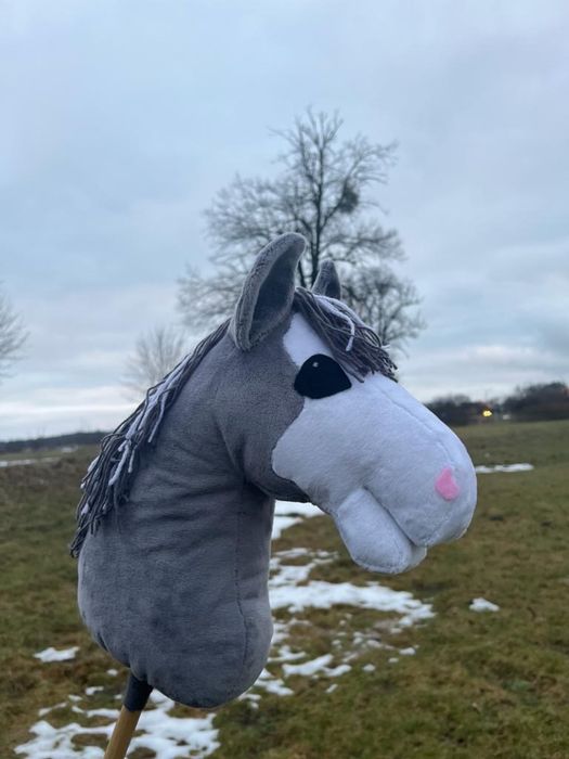Hobby horse szary A3