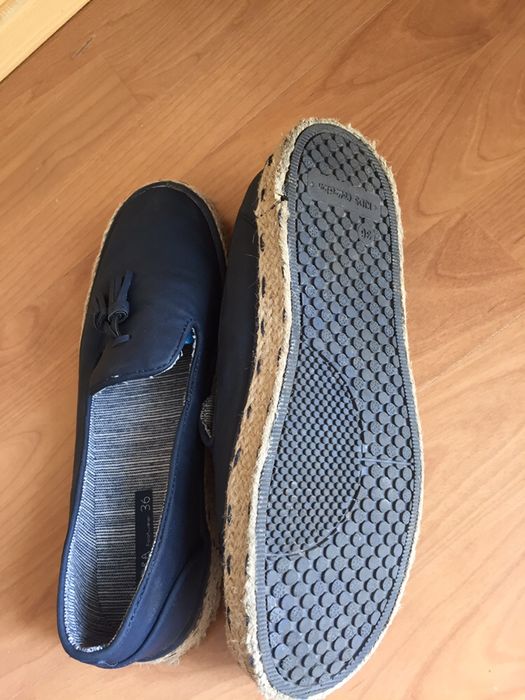 Sapato vela azul como novo rapaz 36 Zara