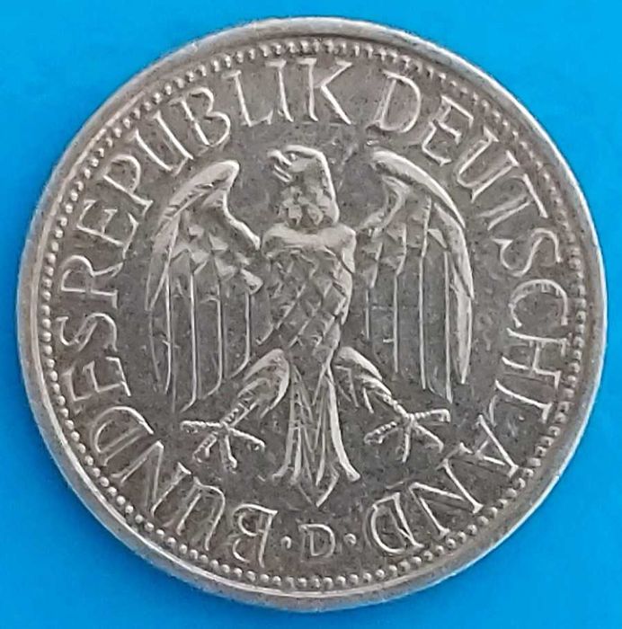 1 Marco de 1978 D, Alemanha Ocidental
