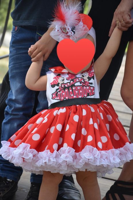 Нарядное платье на годик