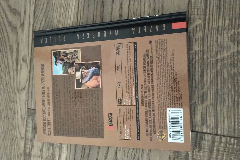 Rio bravo howard hawka plyta dvd film