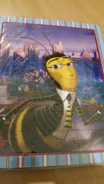 Livro A História de uma Abelha BEE MOVIE - Dream Works