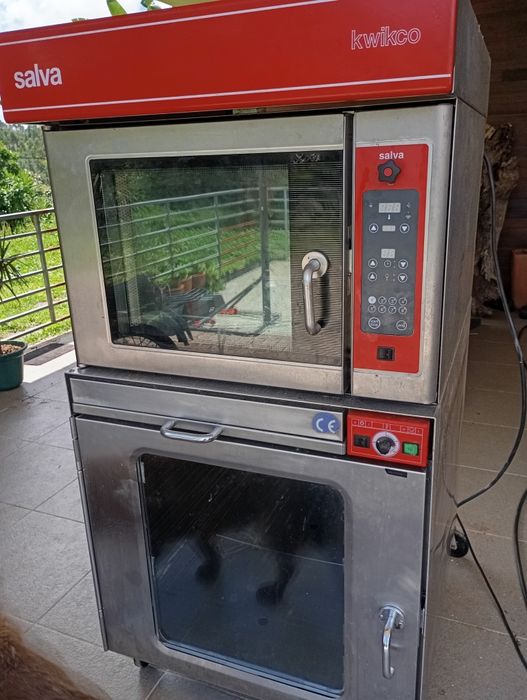 Forno convector com estufa