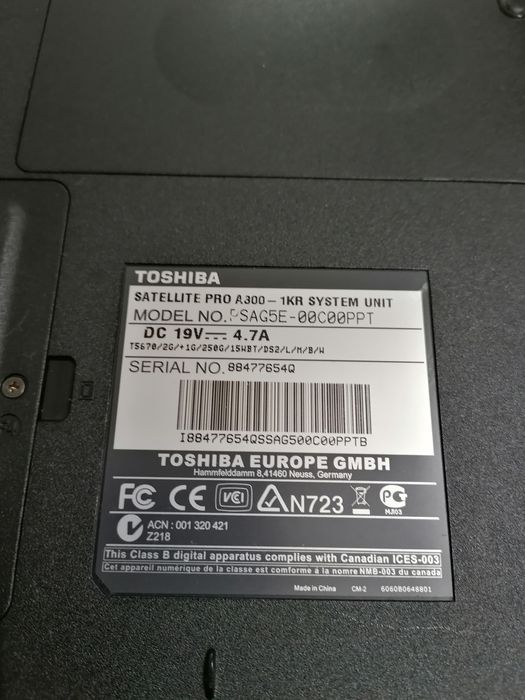Toshiba Computer64739301711105123