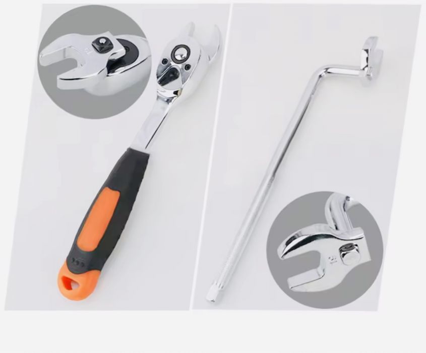 набор рожкових ключів головок 3/8 наконечники рожкові на вороток трещо