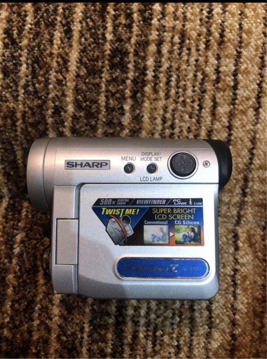 Kamera sharp viewcam z vl z100+ kasety  i okablowanie retro