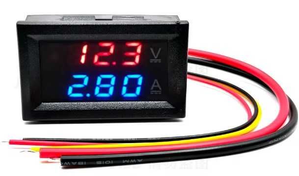 Індикатор заряду Амперметр  Вольтметр 0.07  0.28  0.36  0.44  0.56
