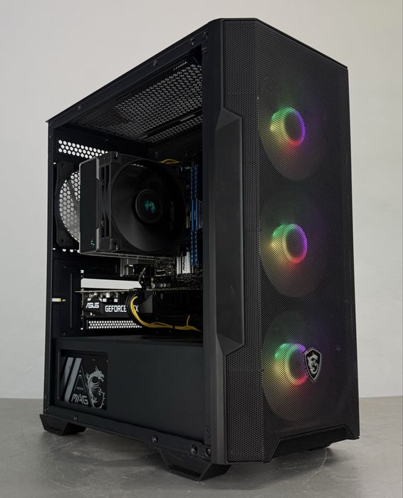 ІГРОВИЙ ПК!! GTX 1660 SUPER, i3 10100f, ОЗУ DDR4 16Gb, SSD 480Gb