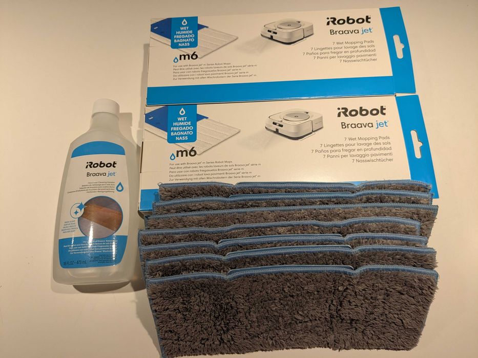 iRobot Braava jet M6 oferta consumíveis da iRobot