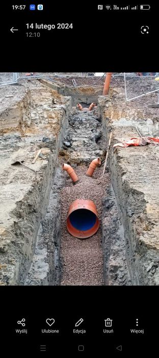 roboty ziemne ,wypożyczalnia