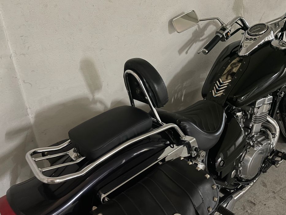 Porta Bagagens com Sissi Bar Kawasaki Vulcan 500/800 1996>