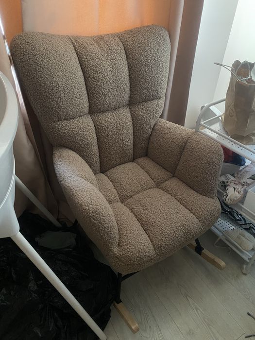 Fotel bujany beliani nowy