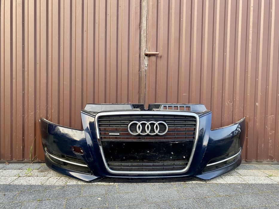 Audi A3 8P Lift 08-12 LX5Q Zderzak Przód Przedni Grill Atrapa BDB