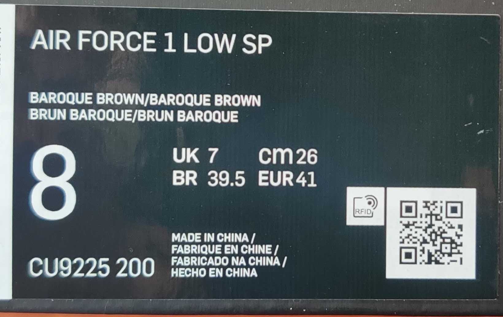 Air force cheap castanhas