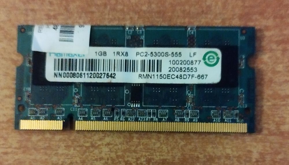 Pamięć RAM Ramaxel 1GB