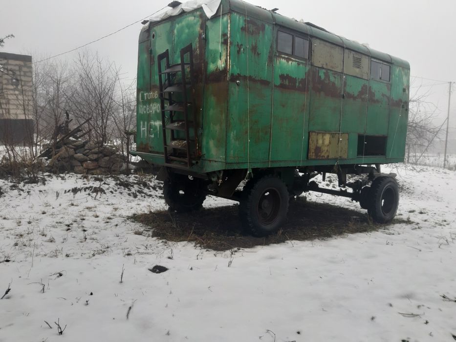 Вагончик на ходу!КУНГ ,бытовка, вагончик на колесах.