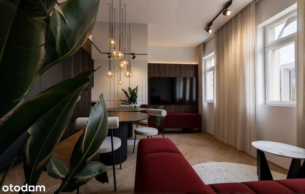 Najpiękniejsze mieszkanie w Sosnowcu, 40 m² (sypialnia, biuro i salon)