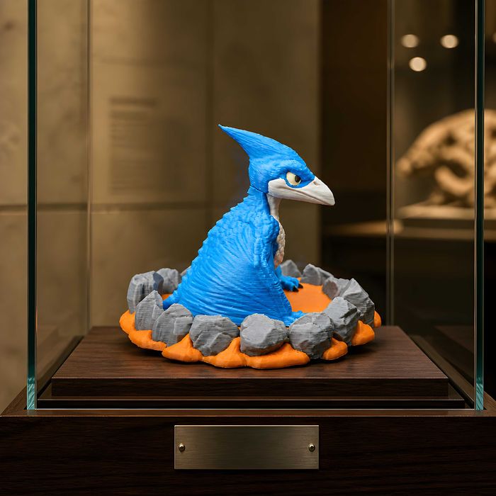 Uroczy Baby Pteranodon w Jajku – Ruchoma Figurka Art-Toy