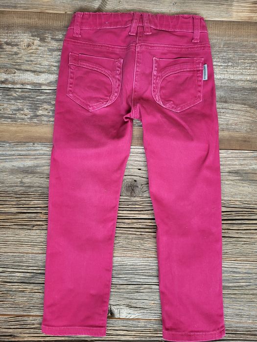 Coccodrillo Spodnie jeans różowe rozm. 110