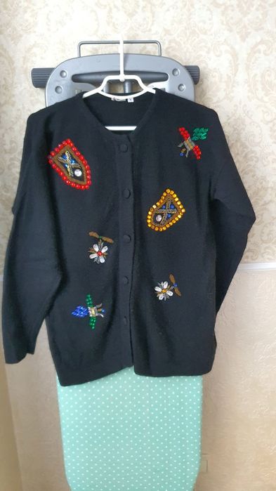 Яркий  женский кардиган