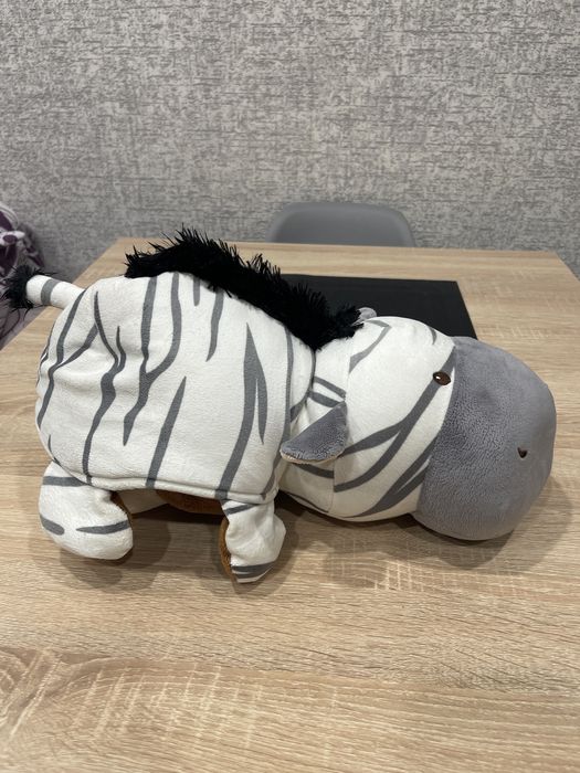 Мʼяка іграшка з сюрпризом ! 3 в 1 . Зебра мавпа !