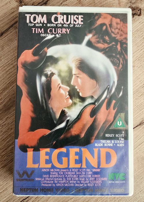 Legenda VHS (reż. Ridley Scott) – Tom Cruise, unikat wydanie NVC