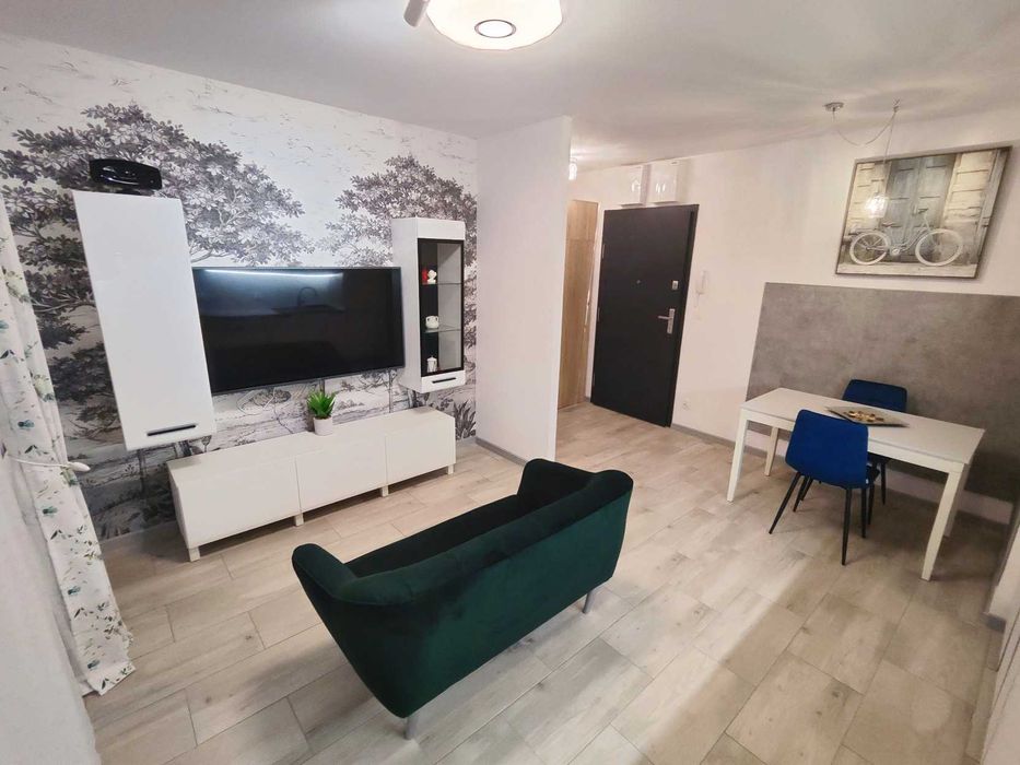 2 pok (salon z kuchnią), garaż, balkon, kameralne osiedle, Jeżyce, śliczne