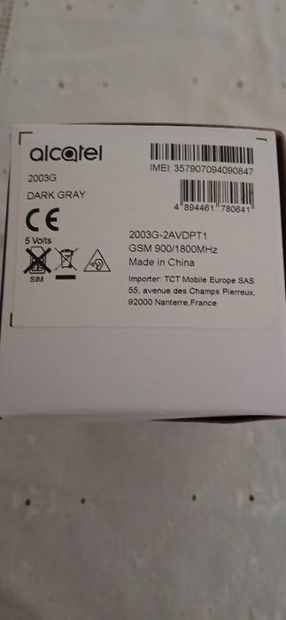 Telemóvel Alcatel 2003 G