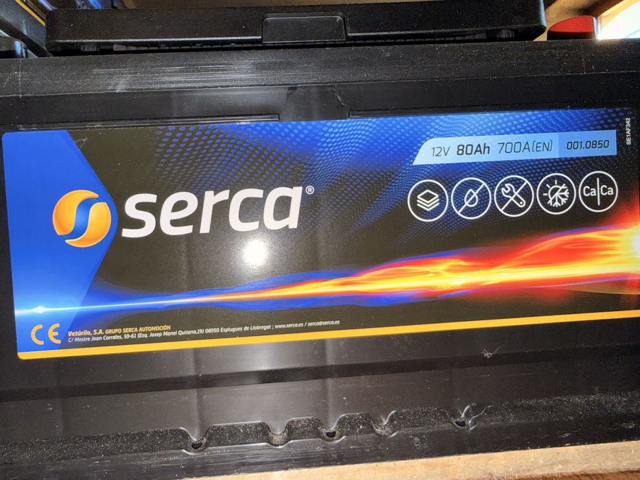 Bateria Serca 80Ah 700A