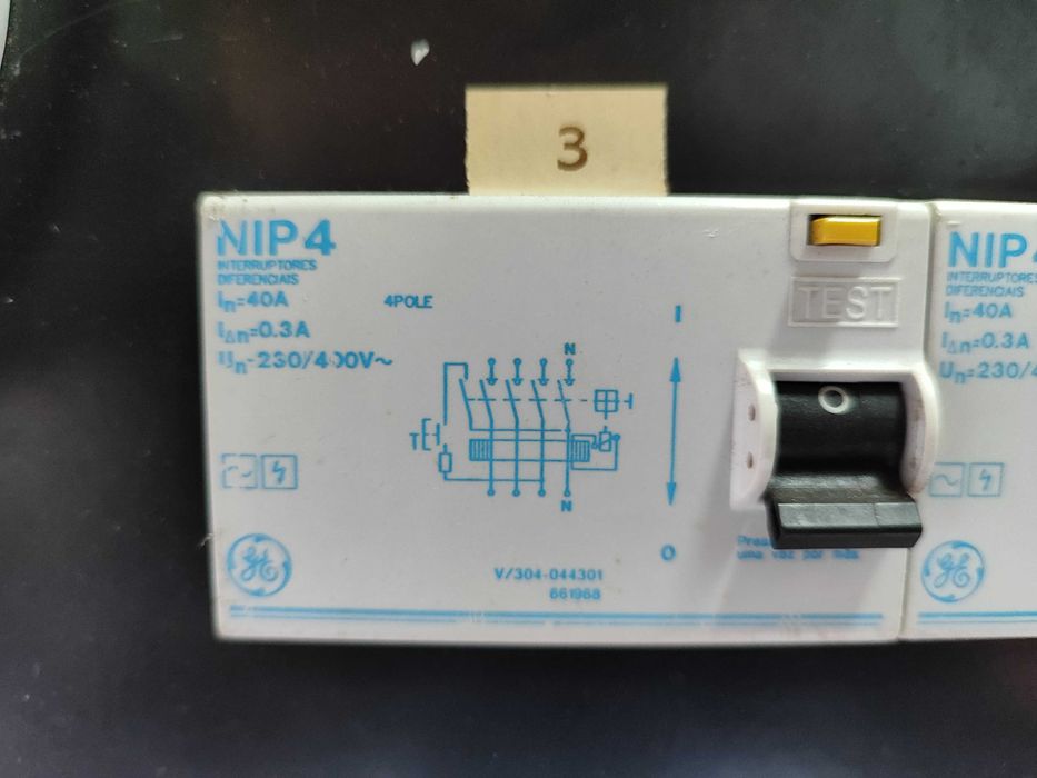 Distribuidor de potência - Quadro elétrico