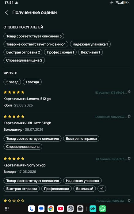 Карта памяти JBL  512gb