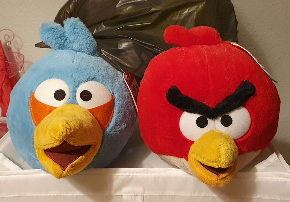Peluches Angry Birds (colecção incompleta)