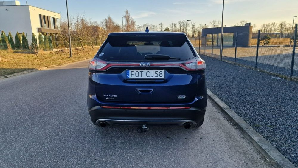 Ford EDGE FILM 2.0T 245KM 2016r Automat 83tys km hak Skóry Klima