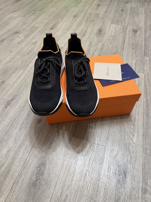 Кросовки Santoni оригинал полныц комплект бутика