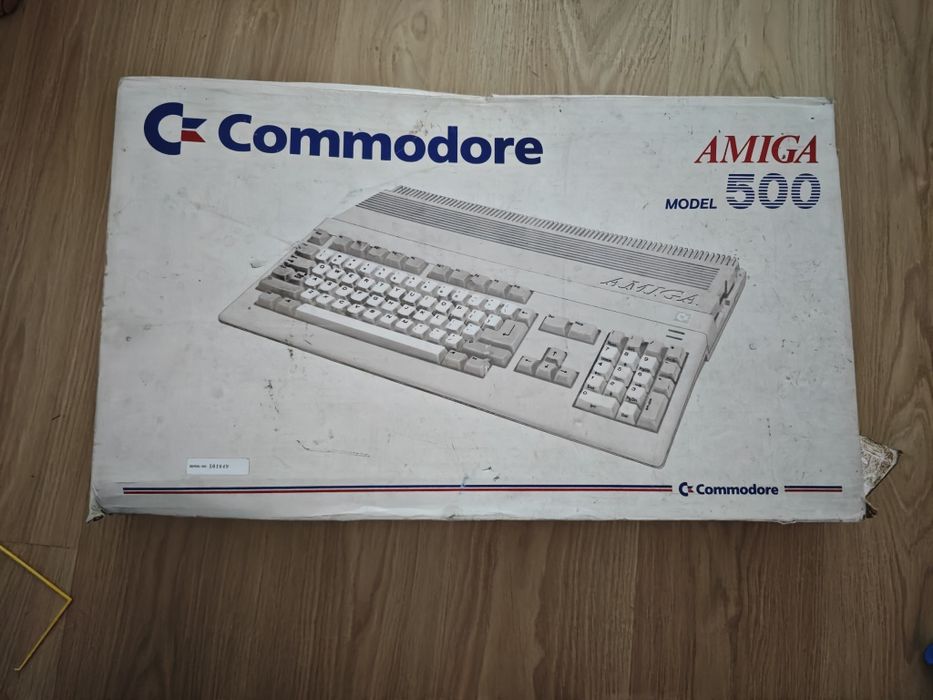 Commodore Amiga 500 super stan komplet pudełko