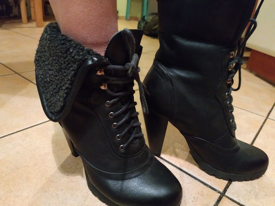 Buty damskie czarne