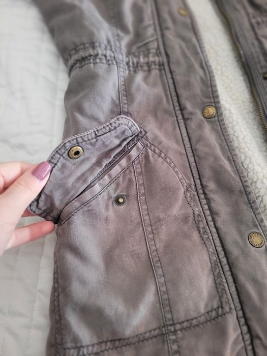 Casaco polar com capuz XS