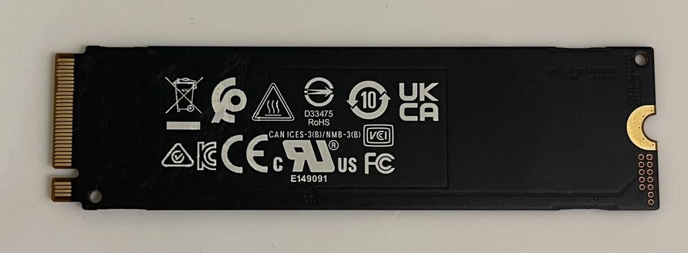 SSD диск Samsung 512gb m2  nvme 2280 91%