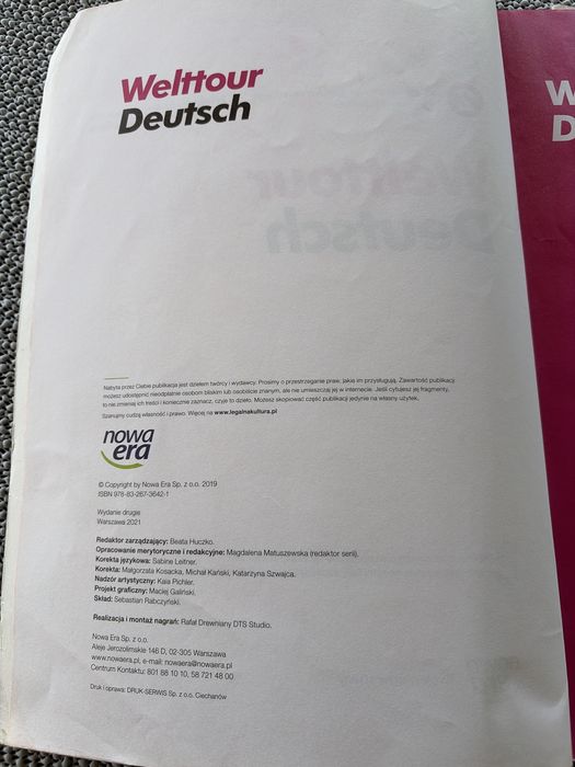 Welttour Deutsch 2 podrecznik plus cwiczenua gratis