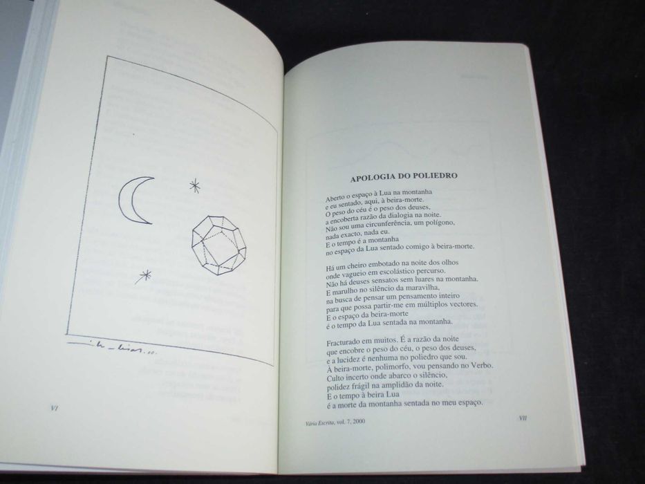 Livro Revista Vária Escrita nº 7 Sintra 2000