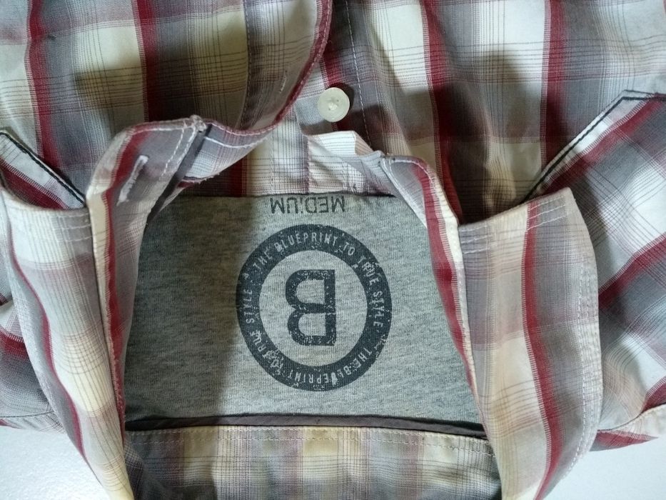 Hipsterska koszula męska w stylu rally D