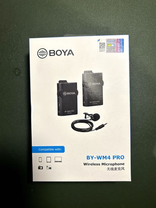 Microfones Wireless BOYA BY-WM4 Pro-K1
