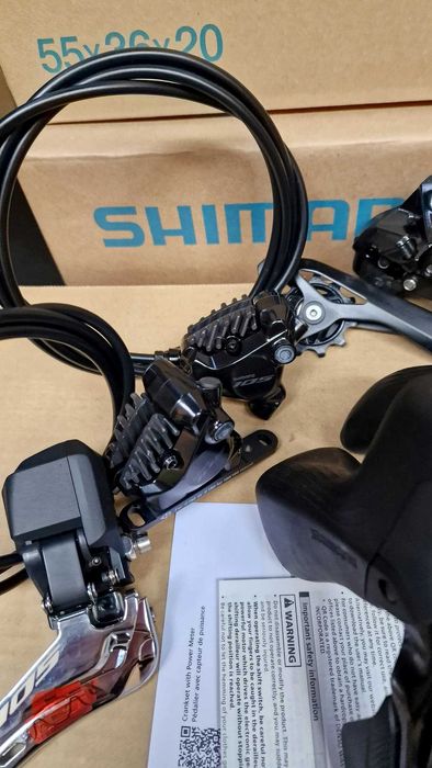 Najtaniej NOWA Elektroniczna grupa SHIMANO 105 Di2 2x12 R7100 faktura