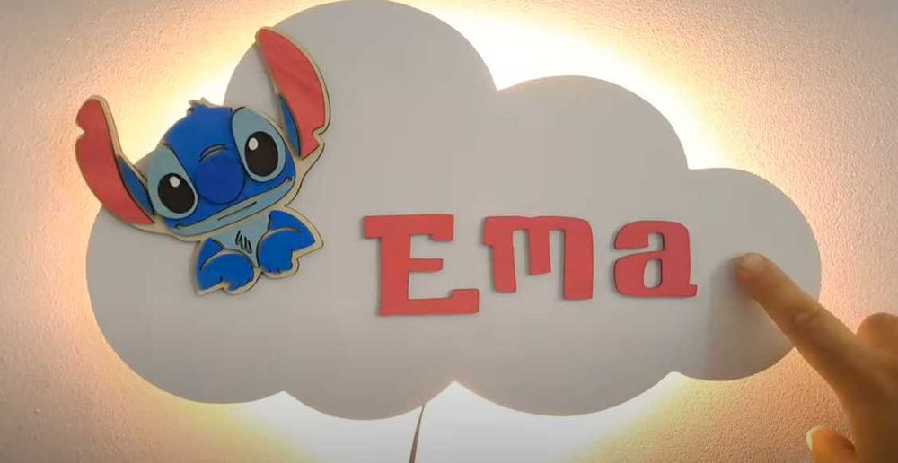 Nuvem Decorativa Personalizada