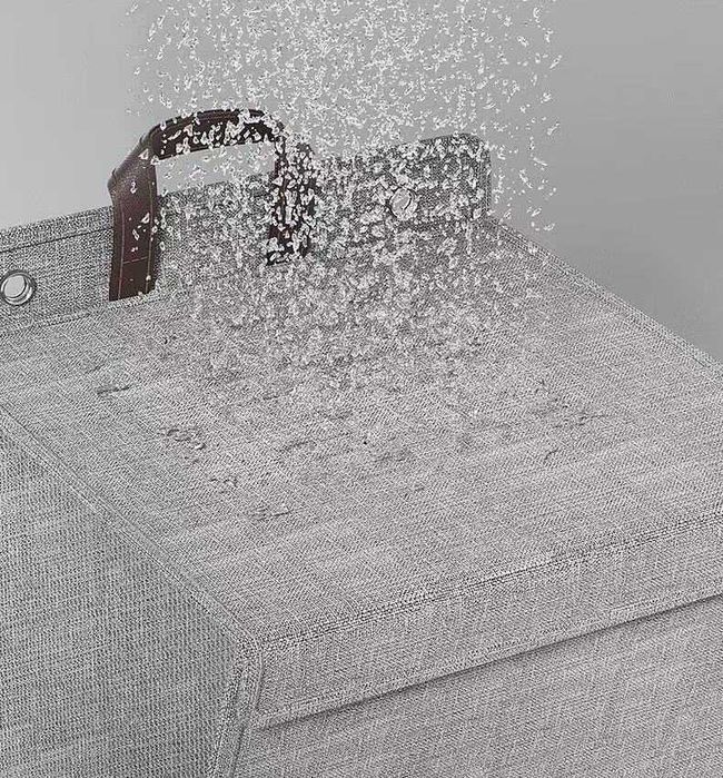 Podwieszany Kosz na Pranie Zabawki bez Wiercenia Samoprzylepne 35L