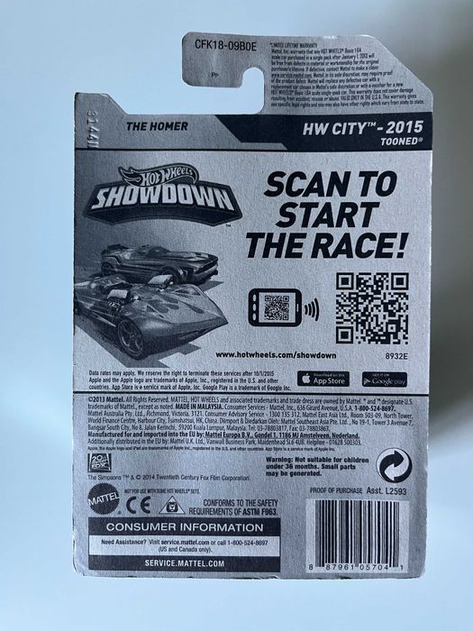 Hot Wheels The Simpsons